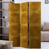 Raumtrenner Paravent in Goldfarben bedruckt - Nikolav
