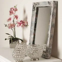 Rechteck Spiegel im Shabby Chic Landhaus - Aluko