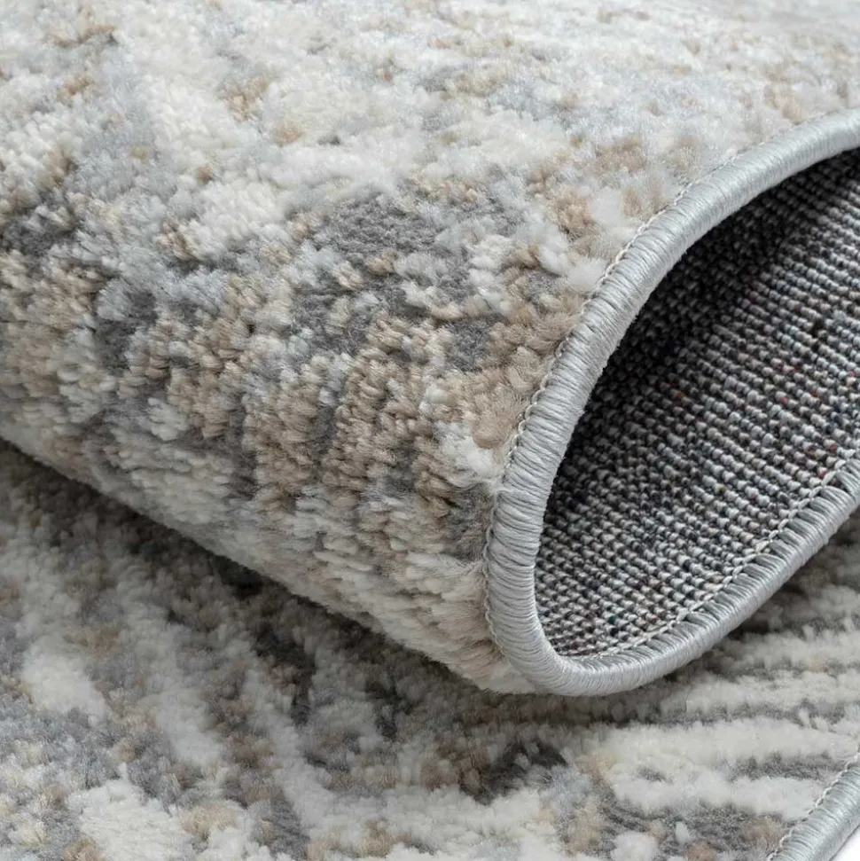 Rechteck Teppich mit Rauten Kachel Muster - Nadescha