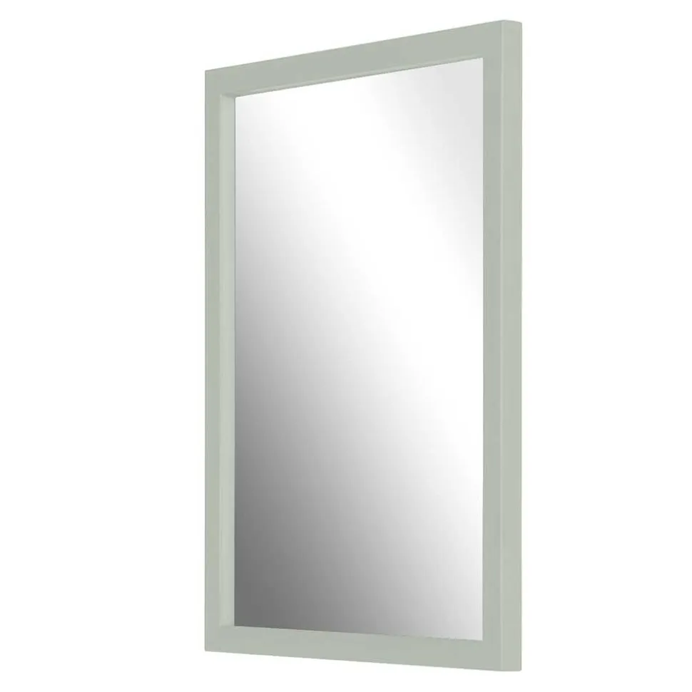Rechteckiger Flur Spiegel in Graugrün - Monterrey