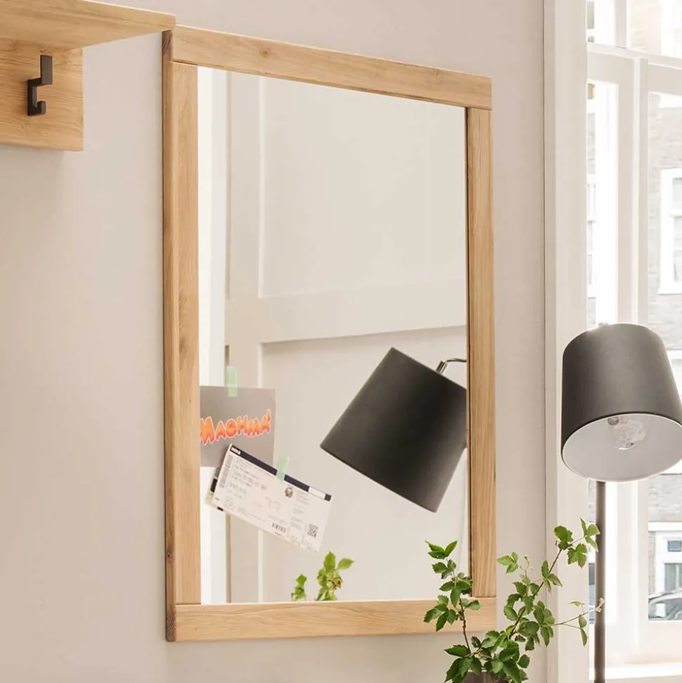 Rechteckiger Flurspiegel mit Holzrahmen - Dulciana