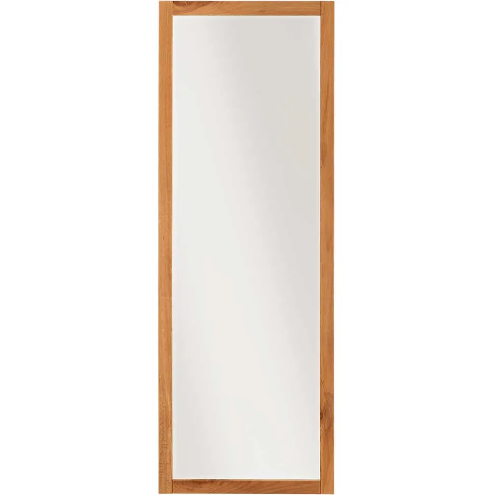 Rechteckiger Spiegel mit Massivholz Rahmen - Dimphi