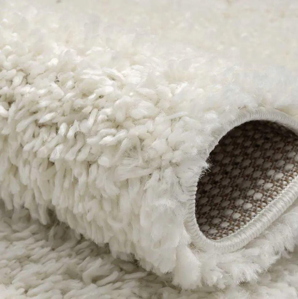 Rechteckiger Teppich Brücke mit Hochflor - Pralina