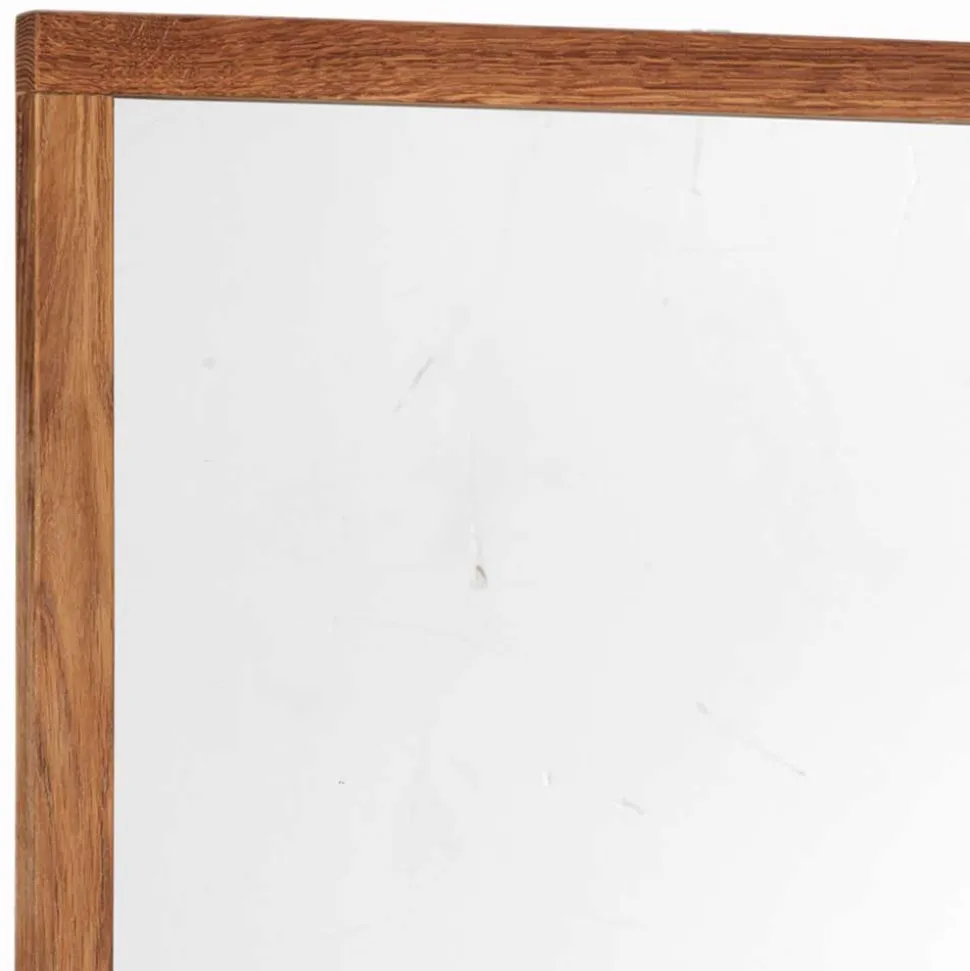 Rechteckiger Wand Spiegel in Eiche Optik - Helvana