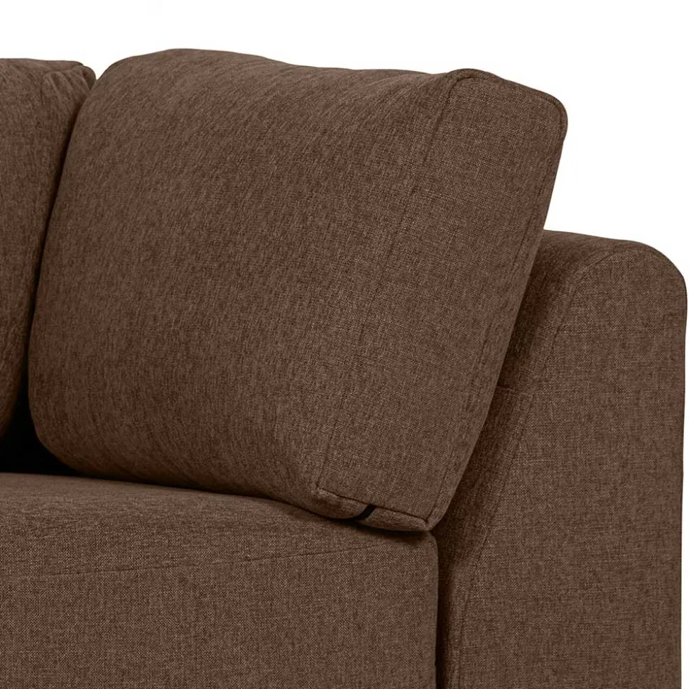 Rechtes Lounge-Element in Braun - Ravonia