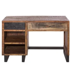 Recyclingholz Schreibtisch 120x50 cm - Bahiro