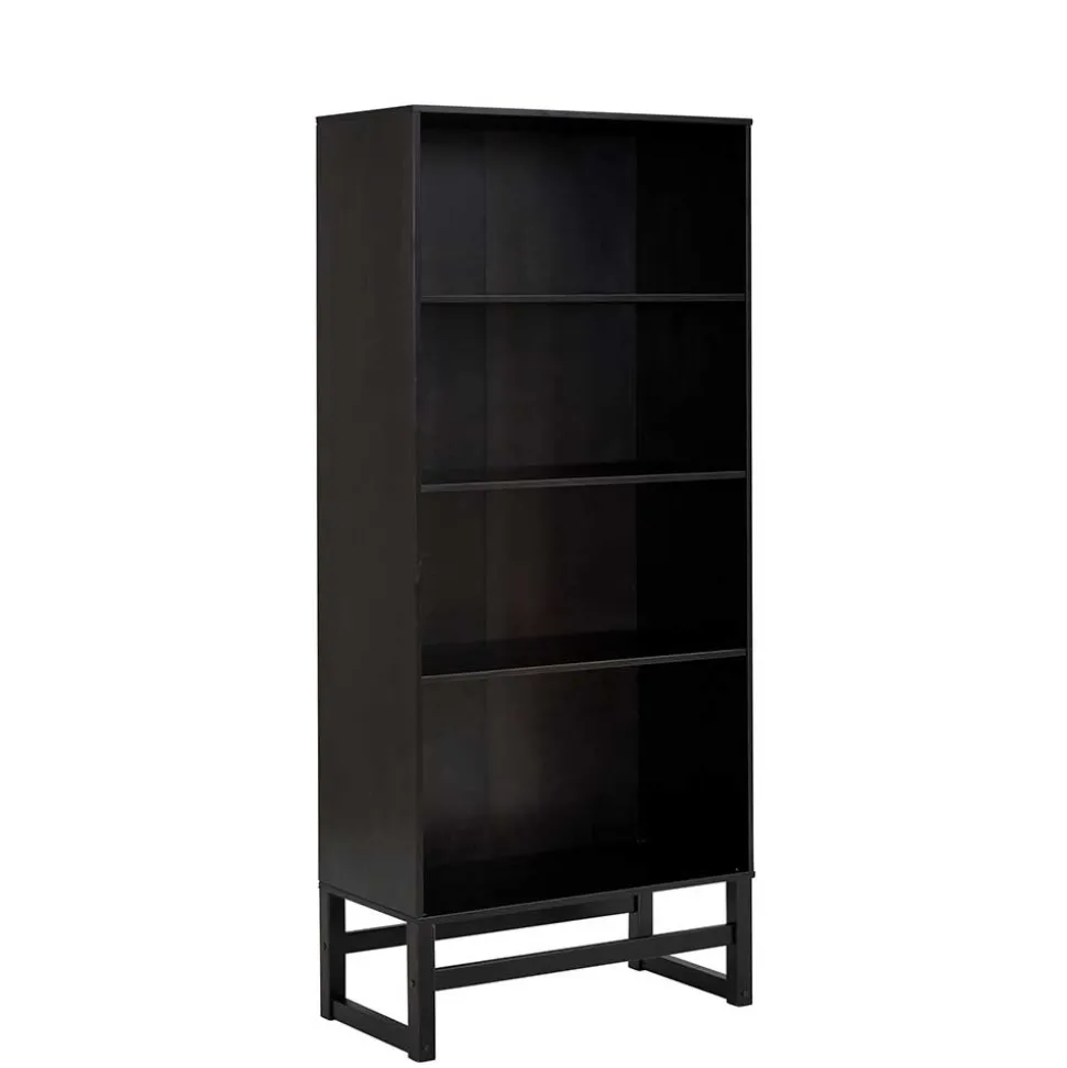 Regal aus Kiefer in Dunkelbraun - Helias