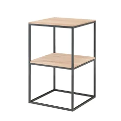 Regal Beistelltisch aus heller Eiche - Biskaia