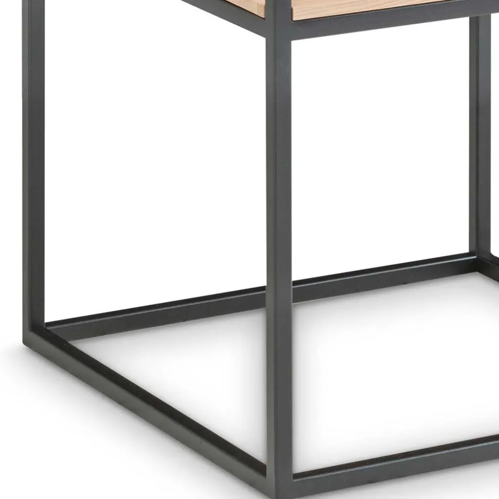 Regal Beistelltisch aus heller Eiche - Biskaia