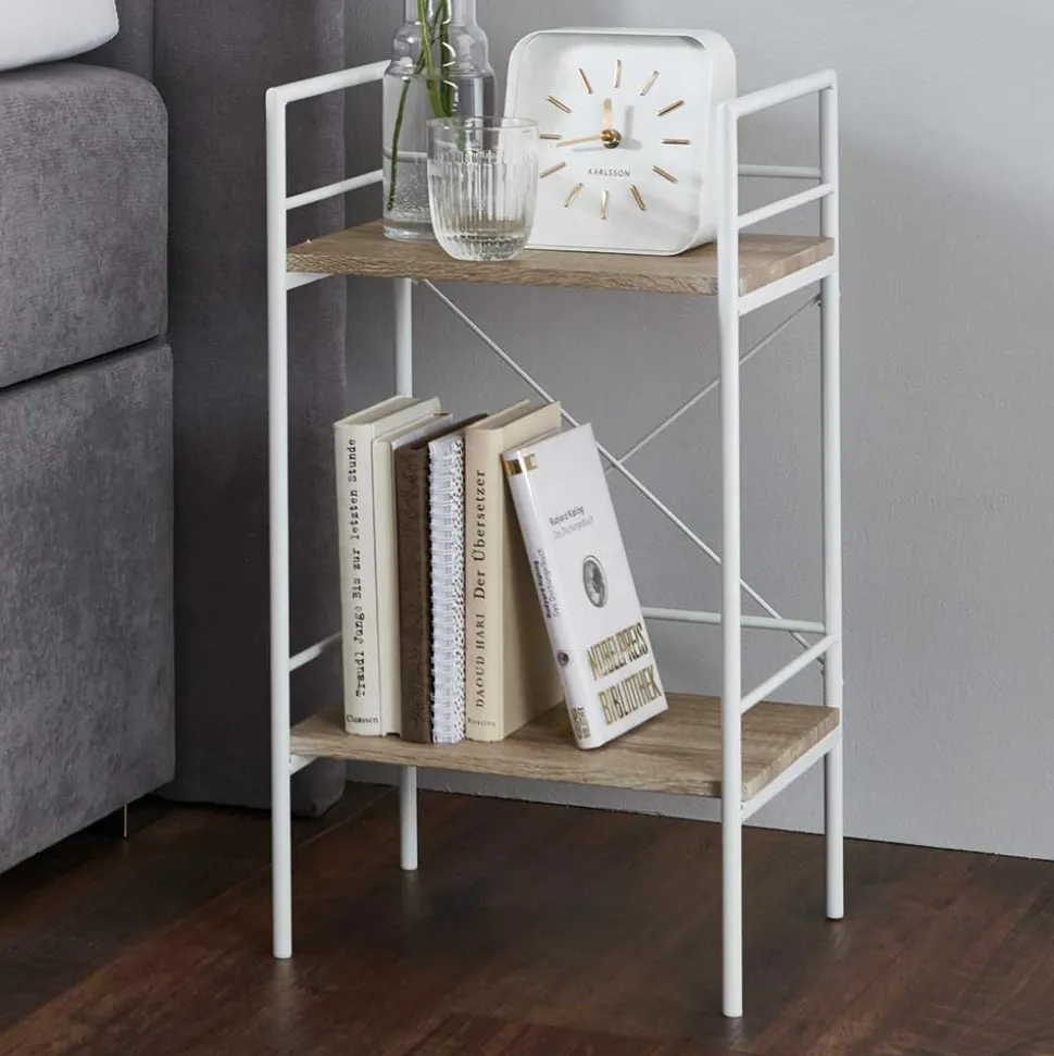 Regal Beistelltisch in Sonoma-Eiche NB - Quartia