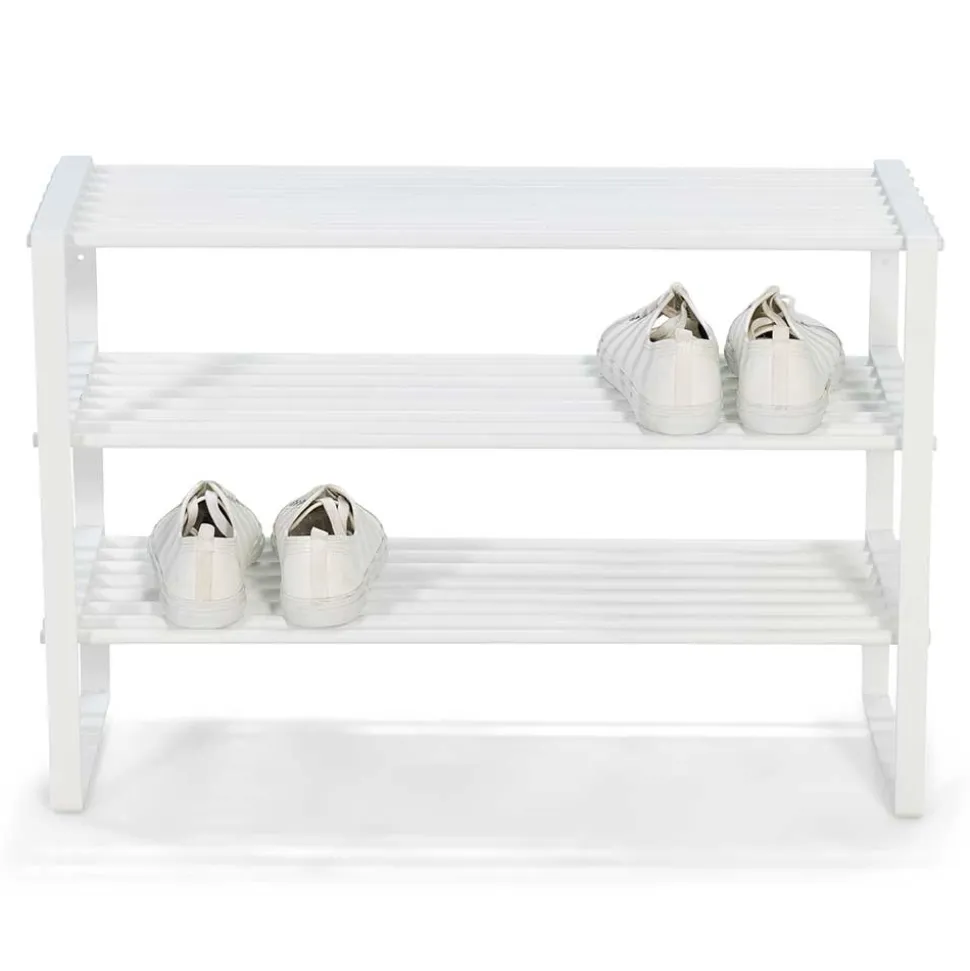 Regal für Schuhe aus weißem Stahl - Torosma