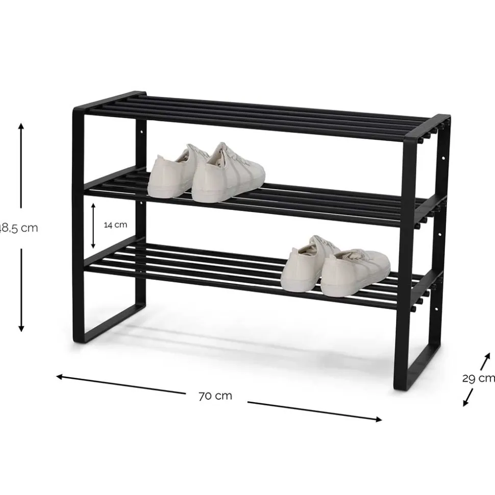 Regal für Schuhe aus weißem Stahl - Torosma