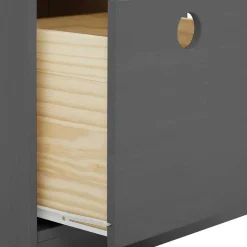 Regal mit 4 Fächern und 4 Boxen - Buleta