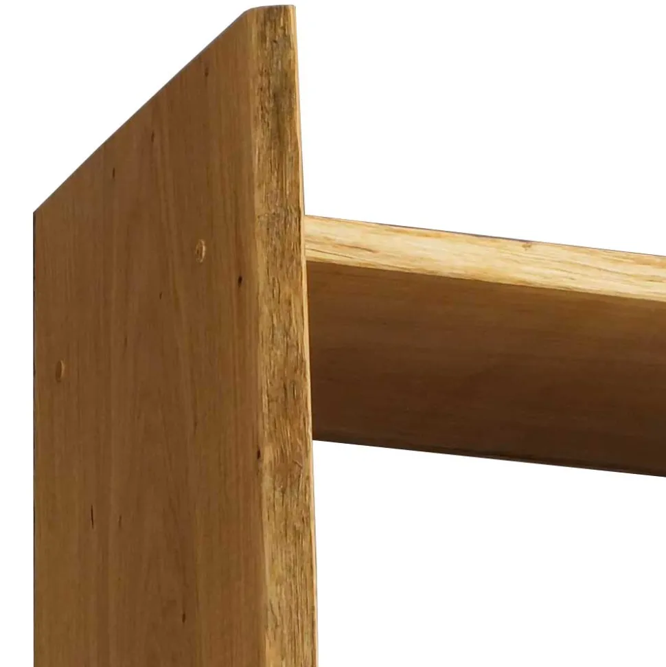 Regal mit Baumkante aus Eiche Massivholz - Avidora