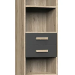 Regal mit fünf Fächern & zwei Schubladen - Jilamenda