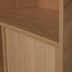 Regal mit vier Fächern und drei Türen - Ewana