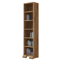 Regal Vaskov aus Wildeiche Massivholz