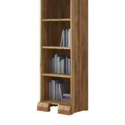 Regal Vaskov aus Wildeiche Massivholz