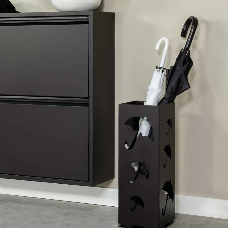 Regenschirmständer mit Löchern in Schirm Optik - Vinzent