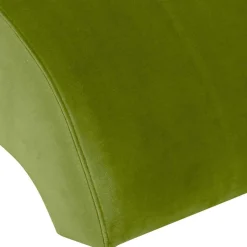 Relax Sessel in Oliv Grün mit Nussbaum - Sofia