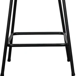 Retro Barstuhl in Dunkelgrün Samt - Arletta