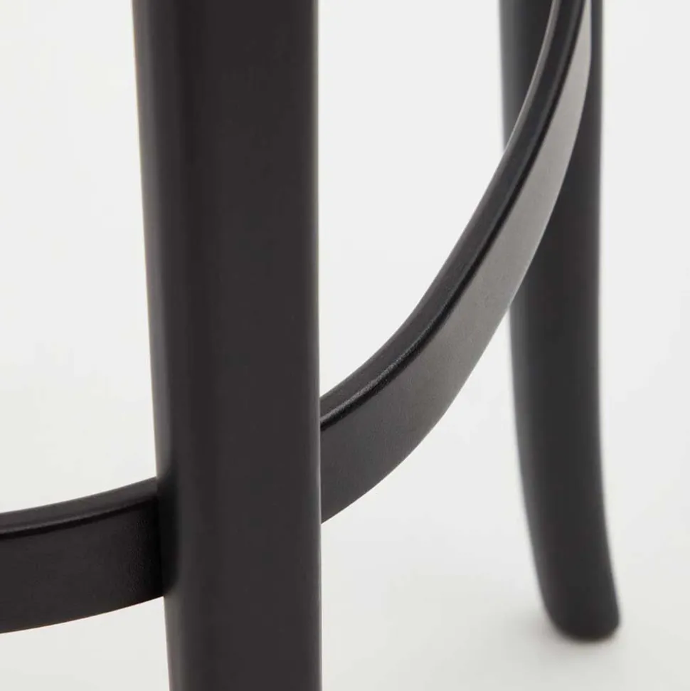 Retro Barstuhl mit Wiener Geflecht Sitz - Pulany (2er Set)