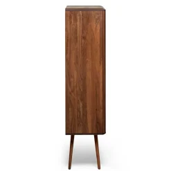 Retro Chic Highboard aus Nussbaum - Rivossa