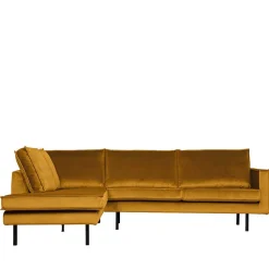 Retro Eckcouch mit vier Sitzplätzen - Nustra