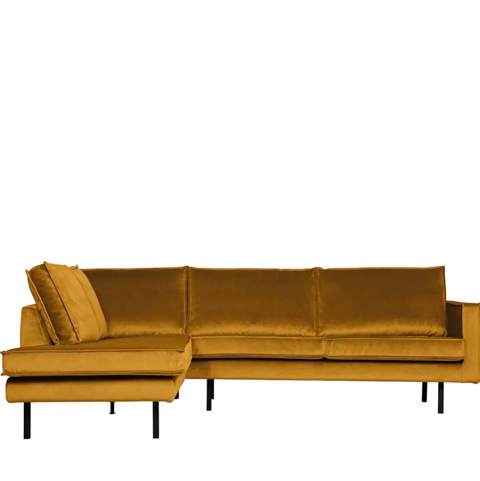 Retro Eckcouch mit vier Sitzplätzen - Nustra