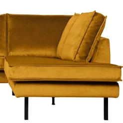 Retro Eckcouch mit vier Sitzplätzen - Nustra