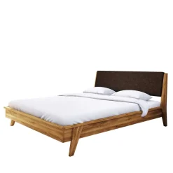 Retro Holz Bettgestell aus Wildeiche - Hardus