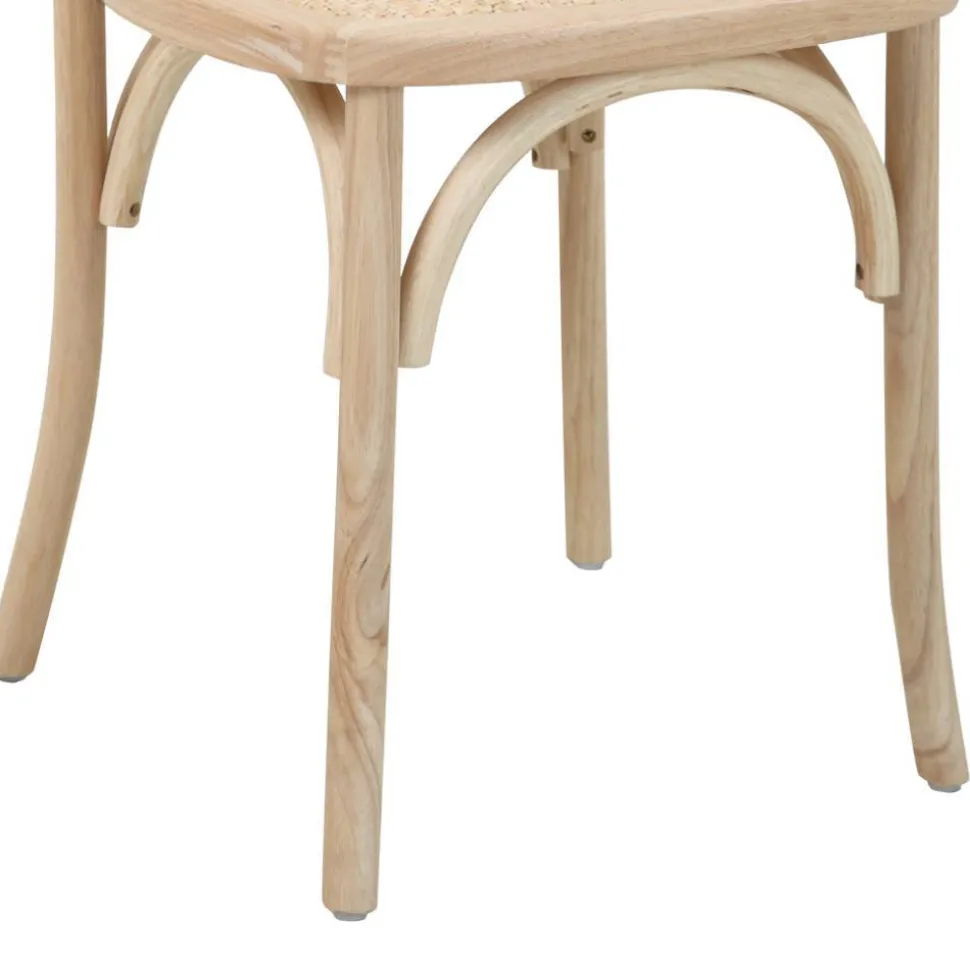 Retro Kaffeehausstühle in Natur - Pig (2er Set)