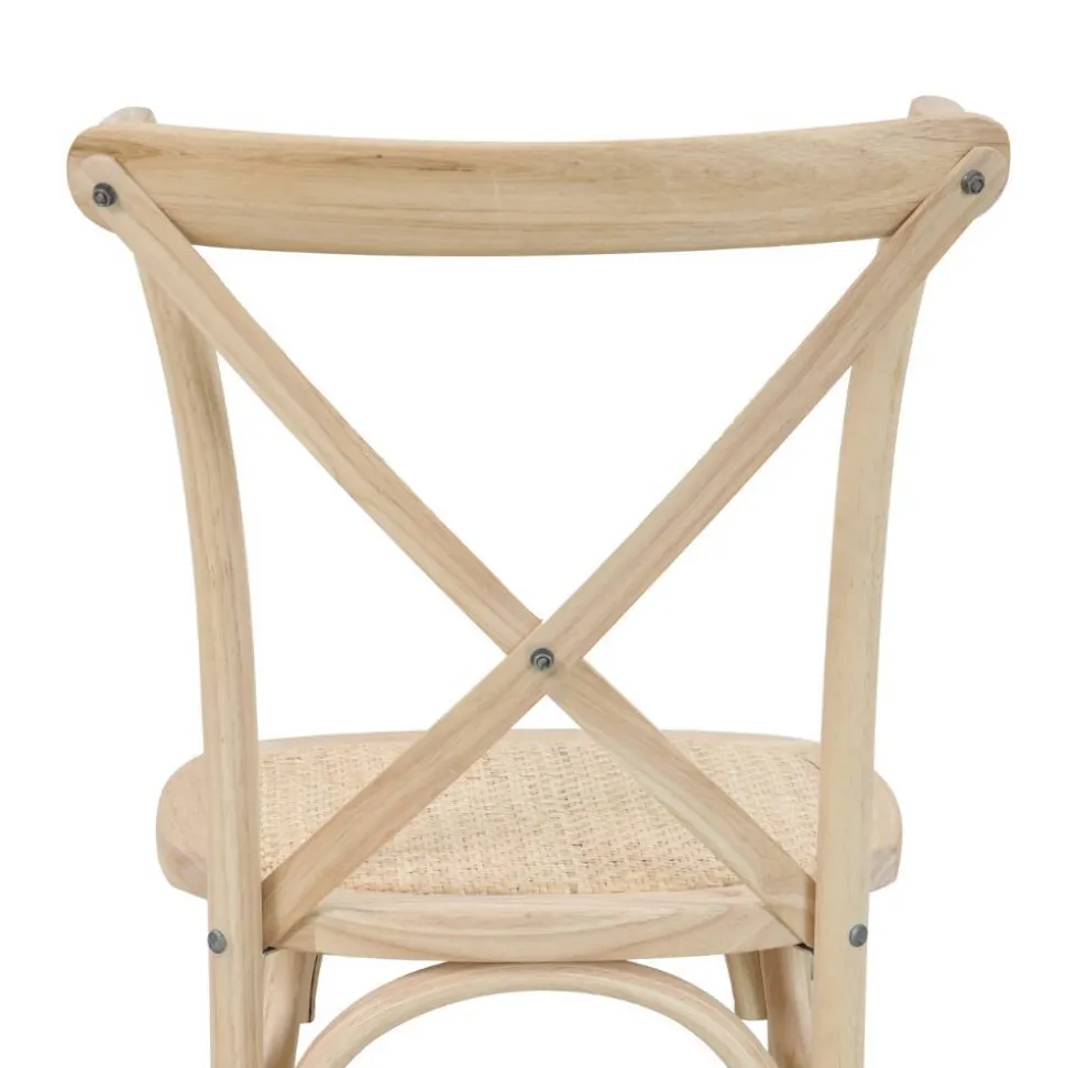 Retro Kaffeehausstühle in Natur - Pig (2er Set)