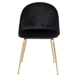 Retro Polsterstühle mit Messing Gestell - Silvanus (2er Set)