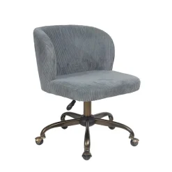 Retro Schreibtischstuhl in Grau - Tropica