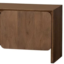 Retro TV Kommode aus Mangobaum Massivholz - Ambros