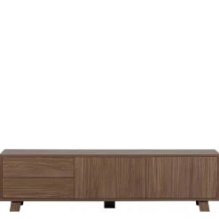 Retrodesign TV Board in Walnuss - Acaso