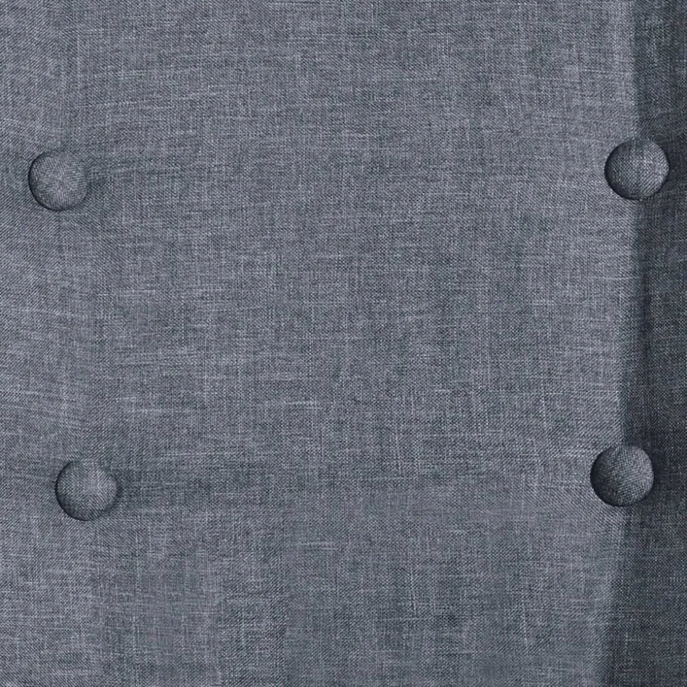 Retro-Sessel in Jeansblau Stoff - Florida