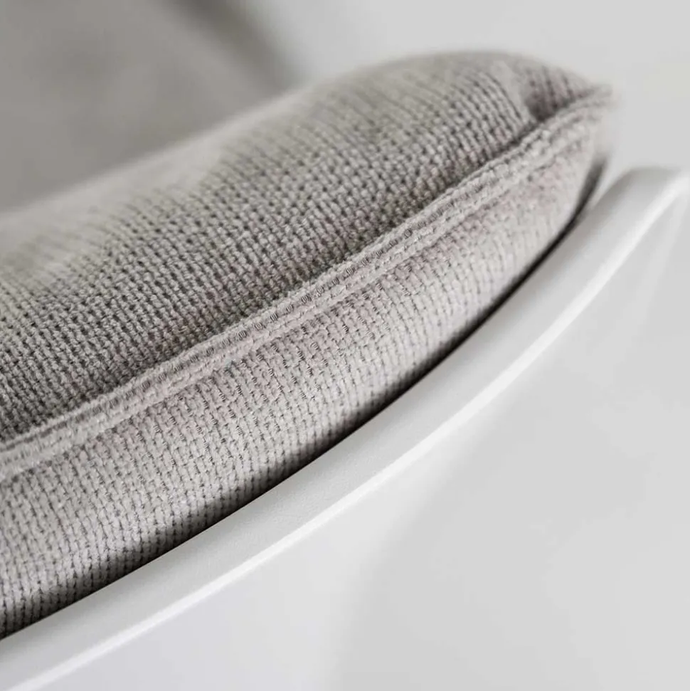 Retrosessel mit Chrom Bügelgestell - Harukivo (2er Set)