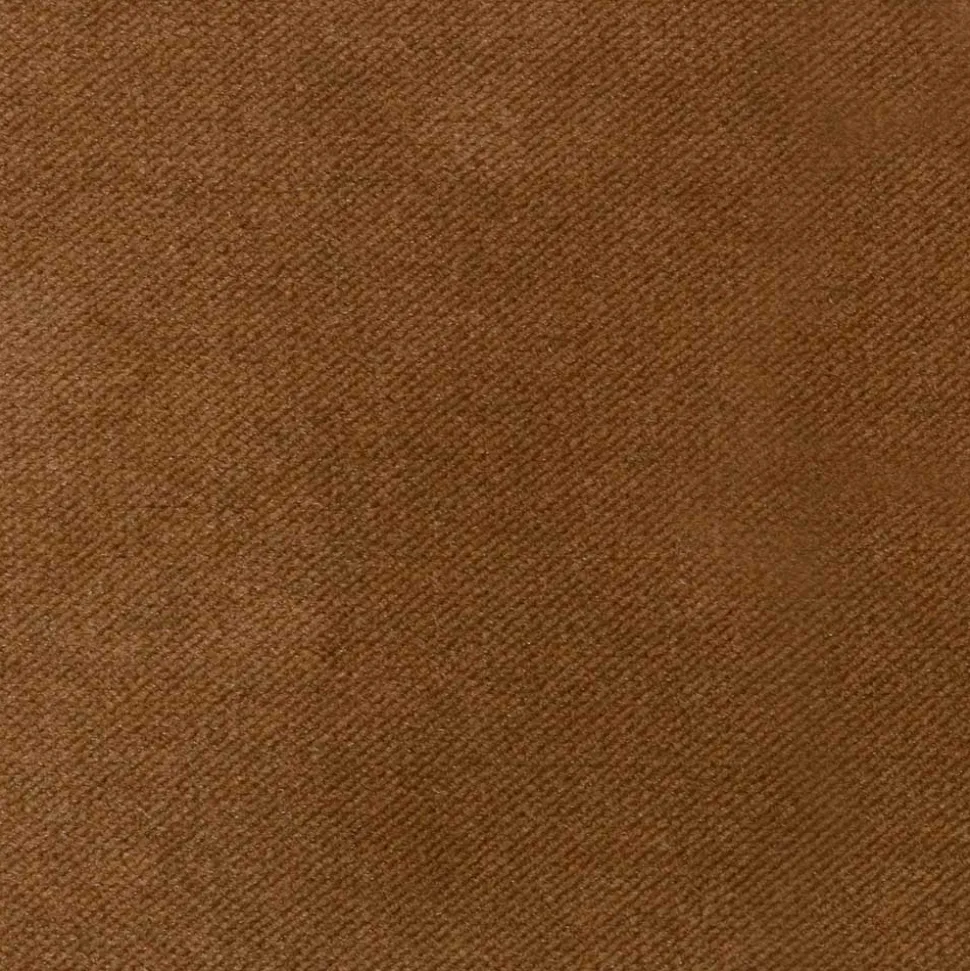 Retrostil Samtsessel in Honigfarben - Saguan I