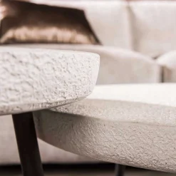 Retro-Wohnzimmertische aus Marmorkomposit - Percos (zweiteilig)