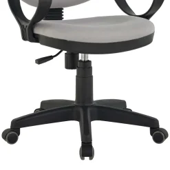 Rollbarer Computerstuhl in Grau & Schwarz - Gilverny