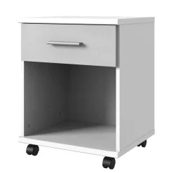 Rollcontainer in Weiß & Beton Optik hell - Orsidio