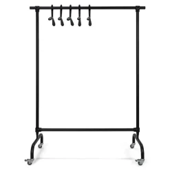 Rollgarderobe in Schwarz - Tesalon