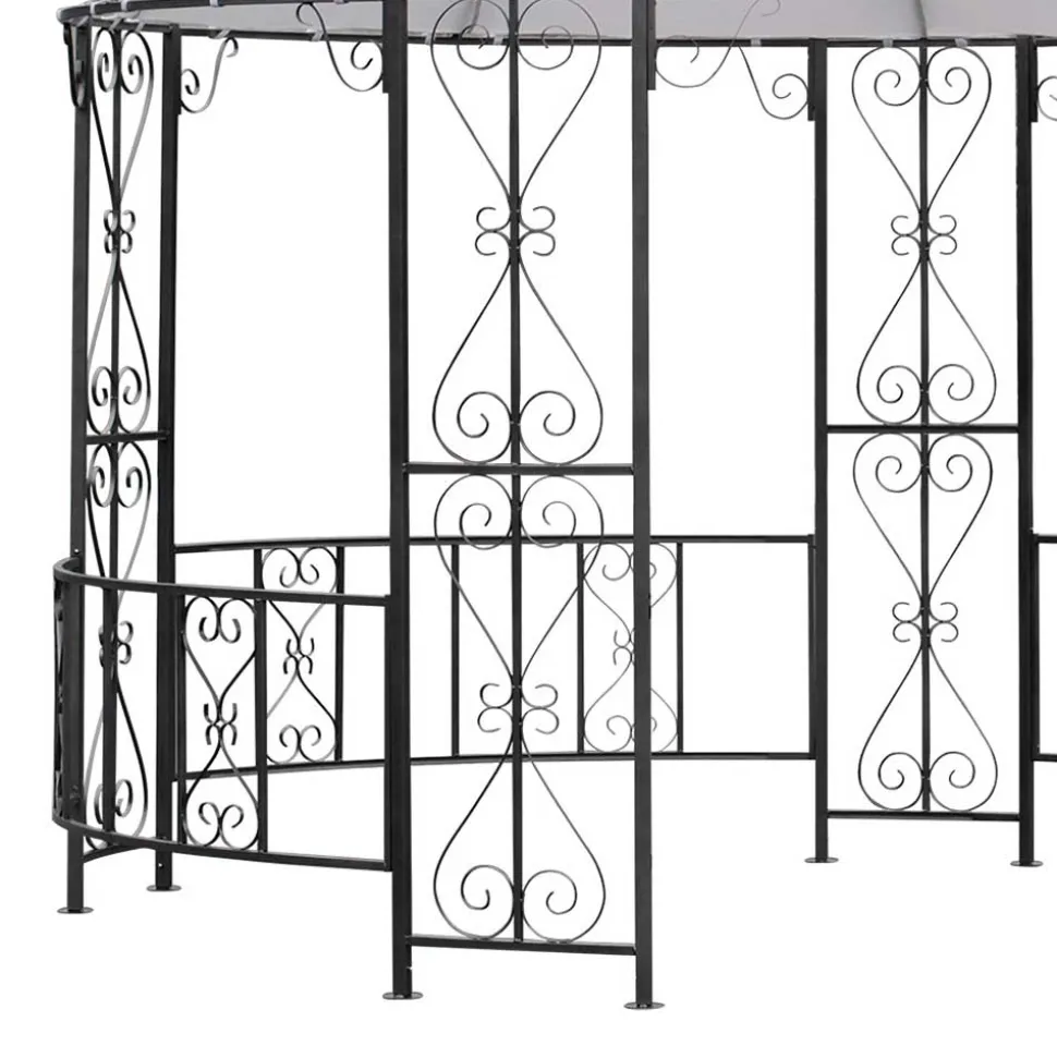 Romantischer Pavillon Javirella in Rund 300 cm