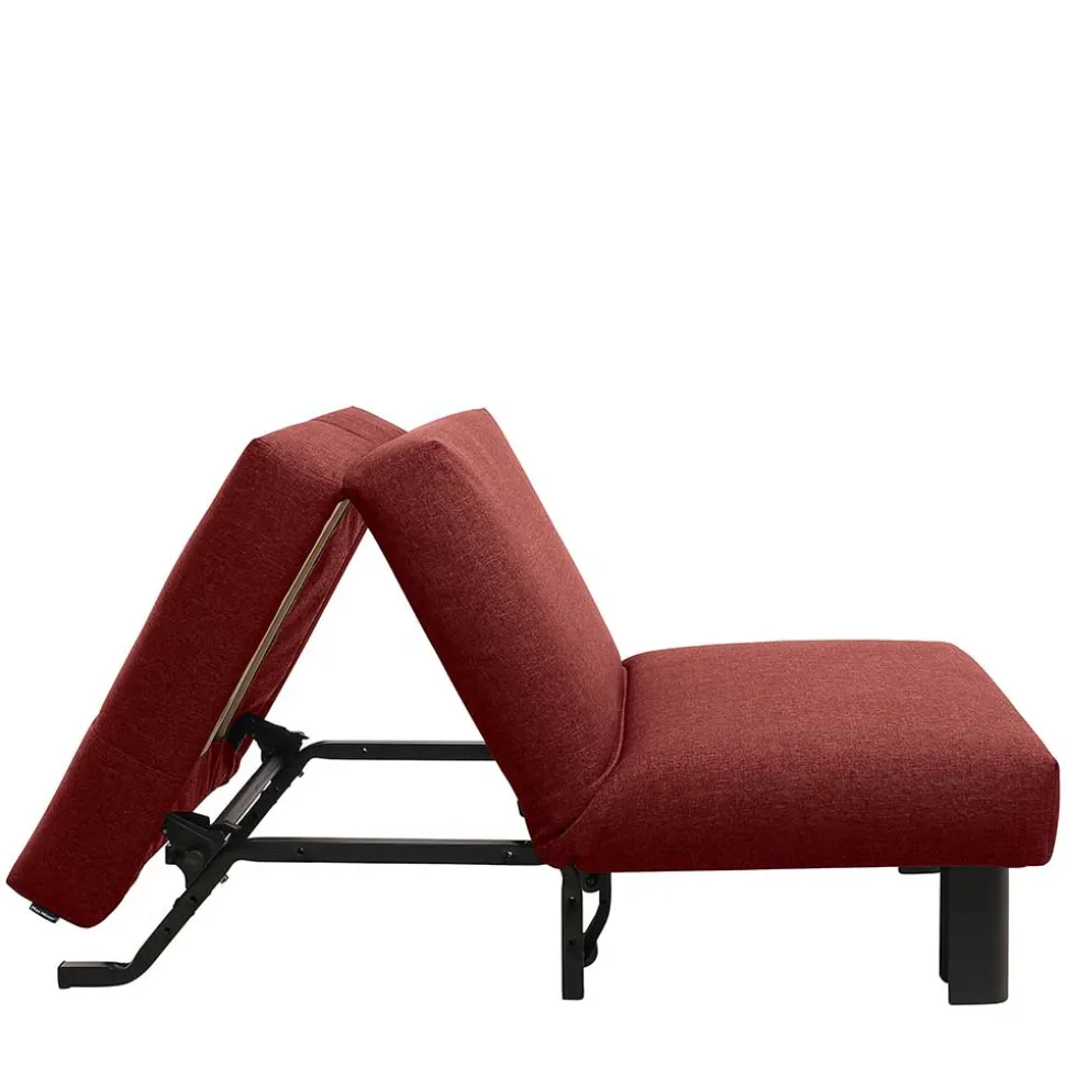 Roter Schlafsessel ohne Armlehnen - Mysore