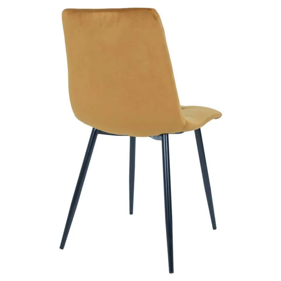 Räuchereiche Tisch & 6 Stühle - Alouis (siebenteilig)