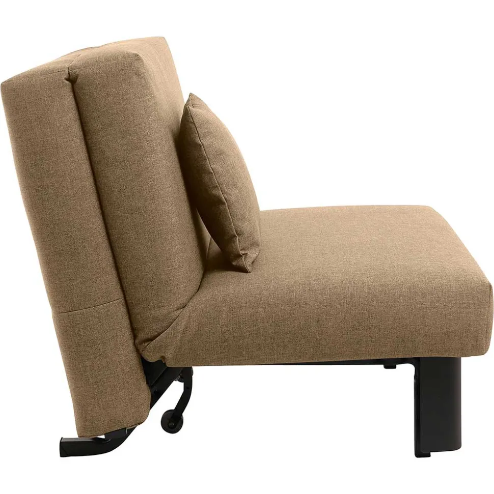 Ruhesessel in Beige Stoff - Ofreda