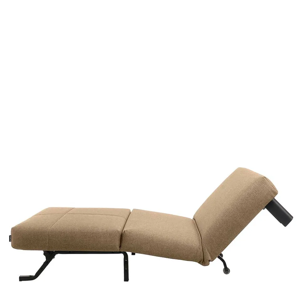 Ruhesessel in Beige Stoff - Ofreda