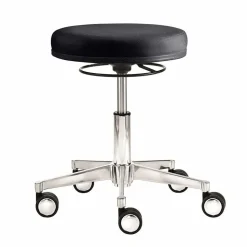 Runder Arbeitshocker mit großem Sitz - Modene